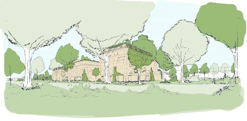 Impressie locatie Maaslaan