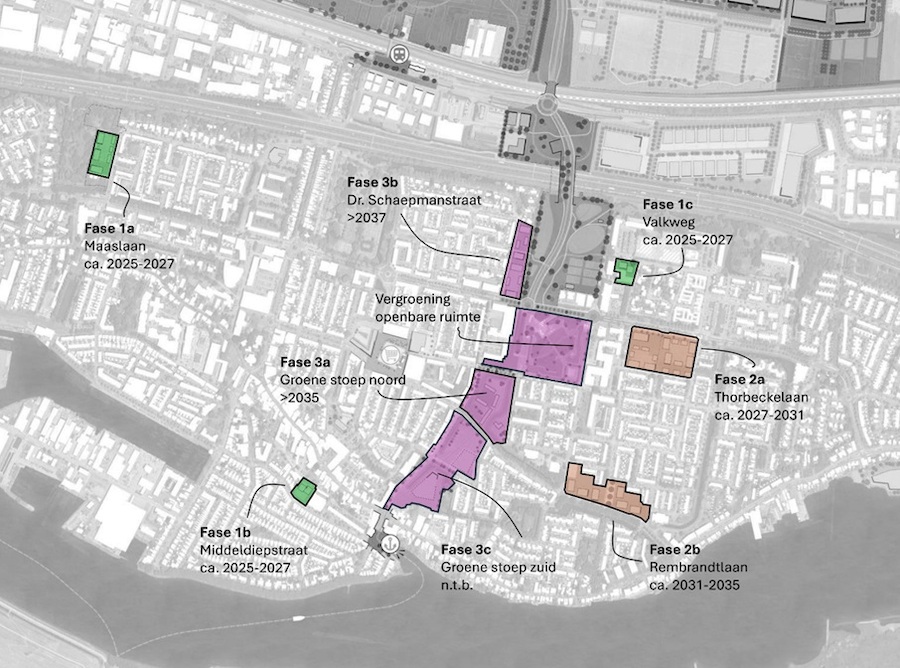 Gefaseerde uitvoering van de BHS-locaties Gefaseerde uitvoering van de BHS-locaties
