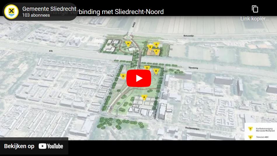 screenshot video noord-zuid verbinding en zwembad